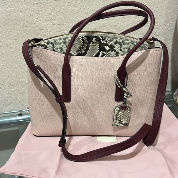 • Kate Spade New York Top Handle Bag with animal print - Picture 8 of 16